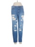 Forever 21 Hearts Blue Jeans Size 30 waist - photo 1