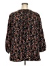 Gibson Black 3/4 Sleeve Blouse Size 2X - photo 2