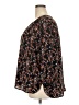 Gibson Black 3/4 Sleeve Blouse Size 2X - photo 5