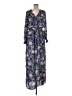 DR2 100% Polyester Paisley Blue Casual Dress Size M - photo 1
