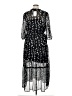 Tinsel 100% Polyester Animal Print Black Casual Dress Size XL Petite - photo 2