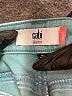 CAbi Color Block Teal Jeans Size 10 - photo 7