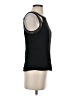 XOXO 100% Polyester Black Sleeveless Top Size S - photo 4
