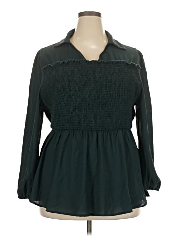 BLOOMCHIC 3/4 Sleeve Blouse (view 1)