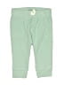 Carter's 100% Cotton Solid Green Casual Pants 3-6 MO / 6 MO - photo 1