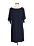DKNY Solid Blue Cocktail Dress Size 12 - photo 1