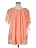 Cato 100% Polyester Orange Short Sleeve Blouse Size XL (estimated) - photo 2