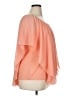 Cato 100% Polyester Orange Short Sleeve Blouse Size XL (estimated) - photo 4