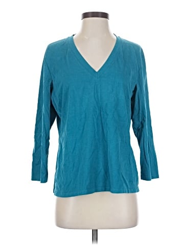 Lafayette 148 New York 3/4 Sleeve T-Shirt (view 1)