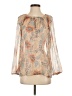 Lovestitch Tan Long Sleeve Blouse Size S - photo 1