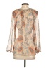 Lovestitch Tan Long Sleeve Blouse Size S - photo 2