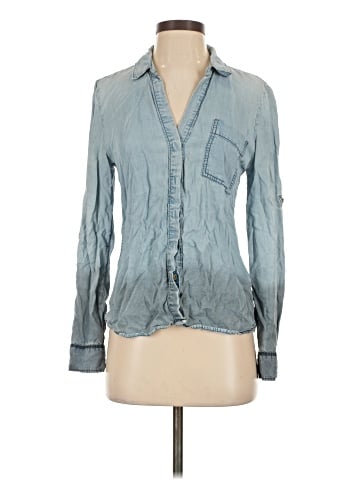 Alya Long Sleeve Button-Down Shirt (view 1)