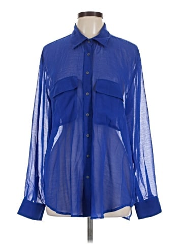 Renee C. Long Sleeve Blouse (view 1)