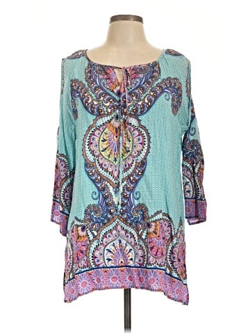 Calessa 3/4 Sleeve Blouse (view 1)
