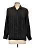 Josephine 100% Polyester Black Long Sleeve Blouse Size 10 - photo 1