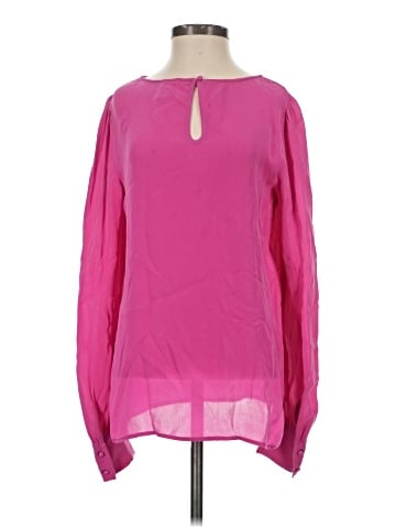 J.Crew Long Sleeve Silk Top (view 1)