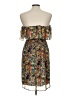 Karlie 100% Polyester Print Brown Cocktail Dress Size L - photo 2