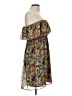 Karlie 100% Polyester Print Brown Cocktail Dress Size L - photo 4