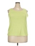 Classic Elements Green Sleeveless T-Shirt Size 18 - photo 1