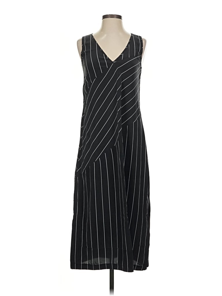 Pre-owned Dkny Casual Dress In Black