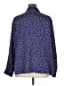 ASOS 100% Polyester Polka Dots Blue Long Sleeve Blouse Size 16 - photo 2