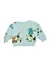 Marvel Print Blue Pullover Sweater 9-12 MO / 12 MO - photo 1