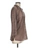 Dockers Brown 3/4 Sleeve Blouse Size M - photo 4