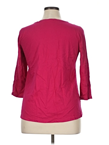LOGO by Lori Goldstein 3/4 Sleeve T-Shirt (view 2)