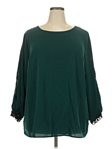 BLOOMCHIC 3/4 Sleeve Blouse (view 1)