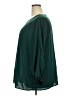 BLOOMCHIC 100% Polyester Green 3/4 Sleeve Blouse Size 18 - photo 5