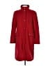 MICHAEL Michael Kors 100% Wool Red Wool Coat Size 8 - photo 1