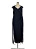 Connected Apparel Blue Cocktail Dress Size 24W - photo 1
