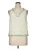 Ann Taylor LOFT 100% Rayon Green Tank Top Size XL - photo 1