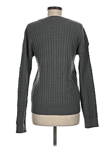 Hem & Thread Pullover Sweater (view 2)