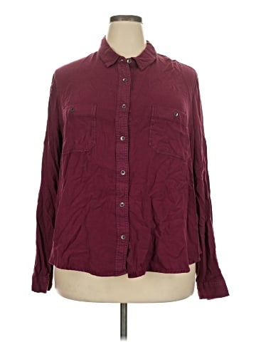 Mudd Long Sleeve Button-Down Shirt (view 1)