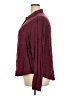 Mudd 100% Rayon Burgundy Long Sleeve Button-Down Shirt Size 2X - photo 5