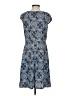 Laundry by Design Print Blue Casual Dress Size S - photo 2