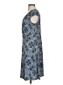 Laundry by Design Print Blue Casual Dress Size S - photo 5