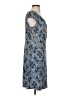 Laundry by Design Print Blue Casual Dress Size S - photo 4