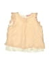 Petit Pomme Tan Sleeveless Blouse 9-12 MO / 12 MO - photo 1