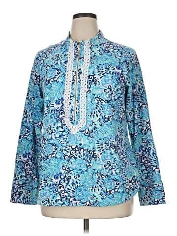 Lilly Pulitzer Long Sleeve Blouse (view 1)