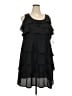 Apt. 9 Black Cocktail Dress Size 1X - photo 1