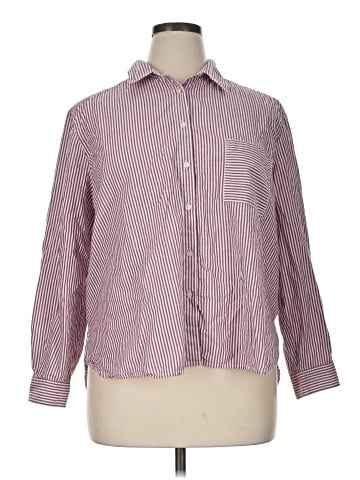 Ann Taylor LOFT Long Sleeve Button-Down Shirt (view 1)