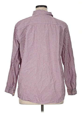 Ann Taylor LOFT Long Sleeve Button-Down Shirt (view 2)