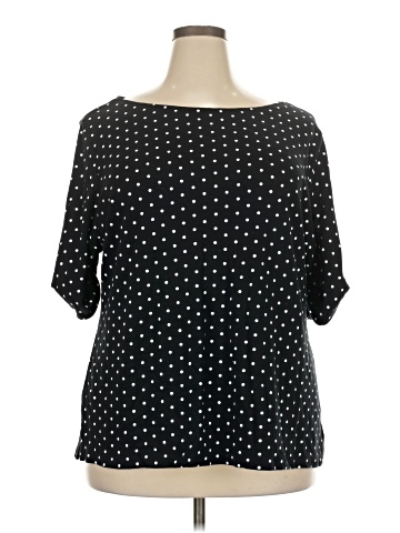 Karen Scott Sport 3/4 Sleeve Blouse (view 1)