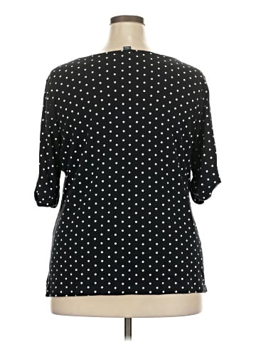 Karen Scott Sport 3/4 Sleeve Blouse (view 2)