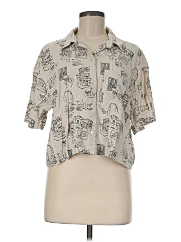 Abercrombie & Fitch Short Sleeve Blouse