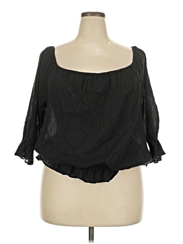 Love Sam 3/4 Sleeve Blouse (view 1)