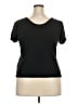 J.Crew Black Short Sleeve Top Size 3X - photo 2