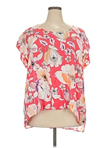 Anne Carson Short Sleeve Blouse (view 1)